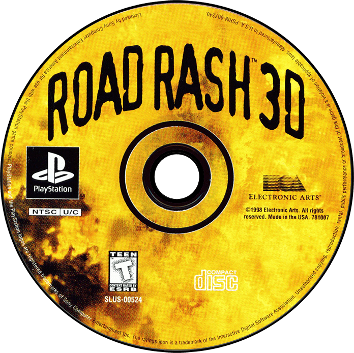 Road Rash 3D media 6 for Playstation
